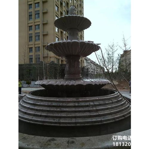 公園廣場(chǎng)石雕噴泉 安康青石雕塑噴泉生產(chǎn)廠家