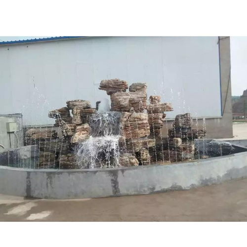 園林景觀假山噴泉石雕 景區假山花崗巖雕塑訂制