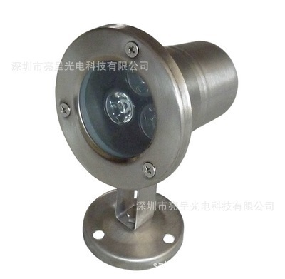 【LED水底燈 3*1W IP68,適用于水池、噴泉、廣場、公園、酒店等】價格,廠家,圖片,其他室外燈具,深圳市亮呈光電科技-