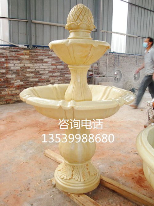 人造砂巖噴泉雕塑城市景觀水景雕塑園林景觀噴泉擺件