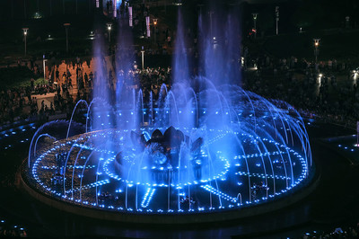 荷花噴泉 藝術(shù)與自然的交融之美