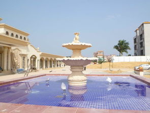 砂巖疊層噴泉 自然與藝術的交融